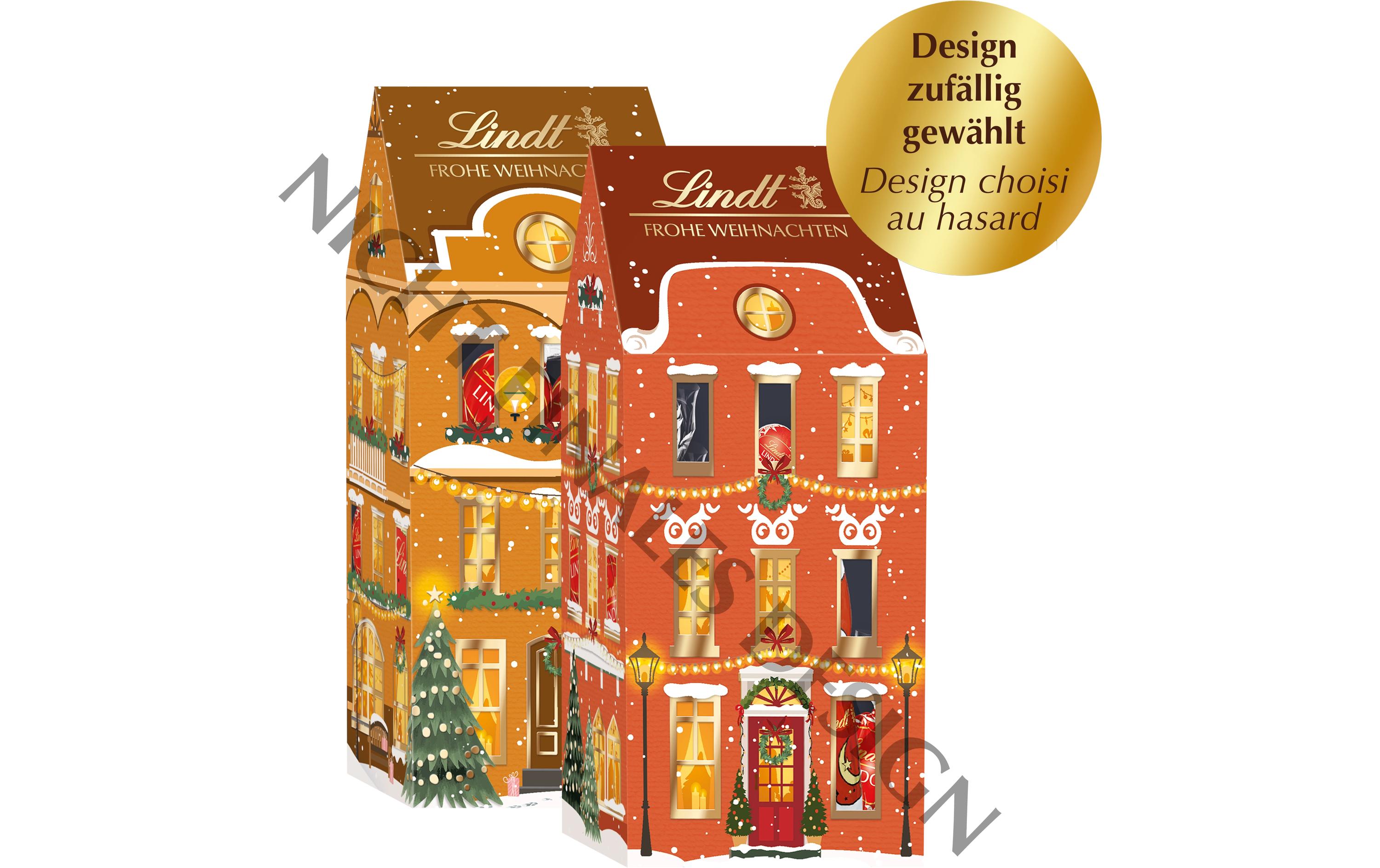 Lindt Pralinen Winterdorf Edition Assortiert, 135 g