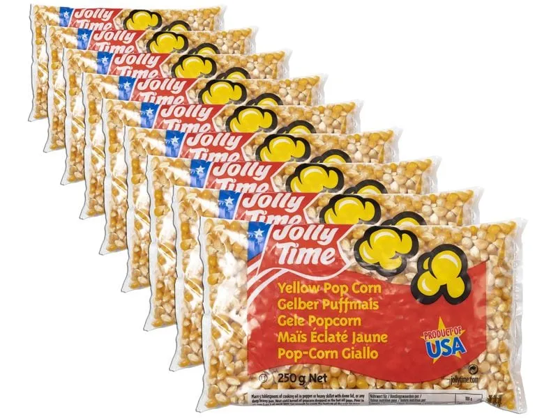 Jolly Time Popcorn Gelb 9x 250 g Jolly Time Popcorn Gelb 9x 250 g