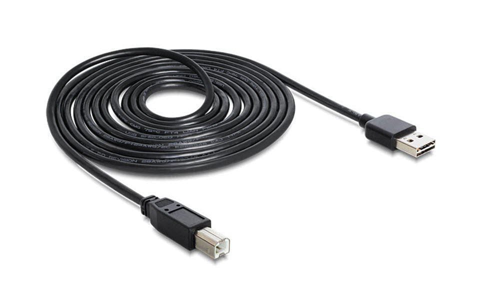 Delock USB 2.0-Kabel EASY-USB USB A - USB B 1 m