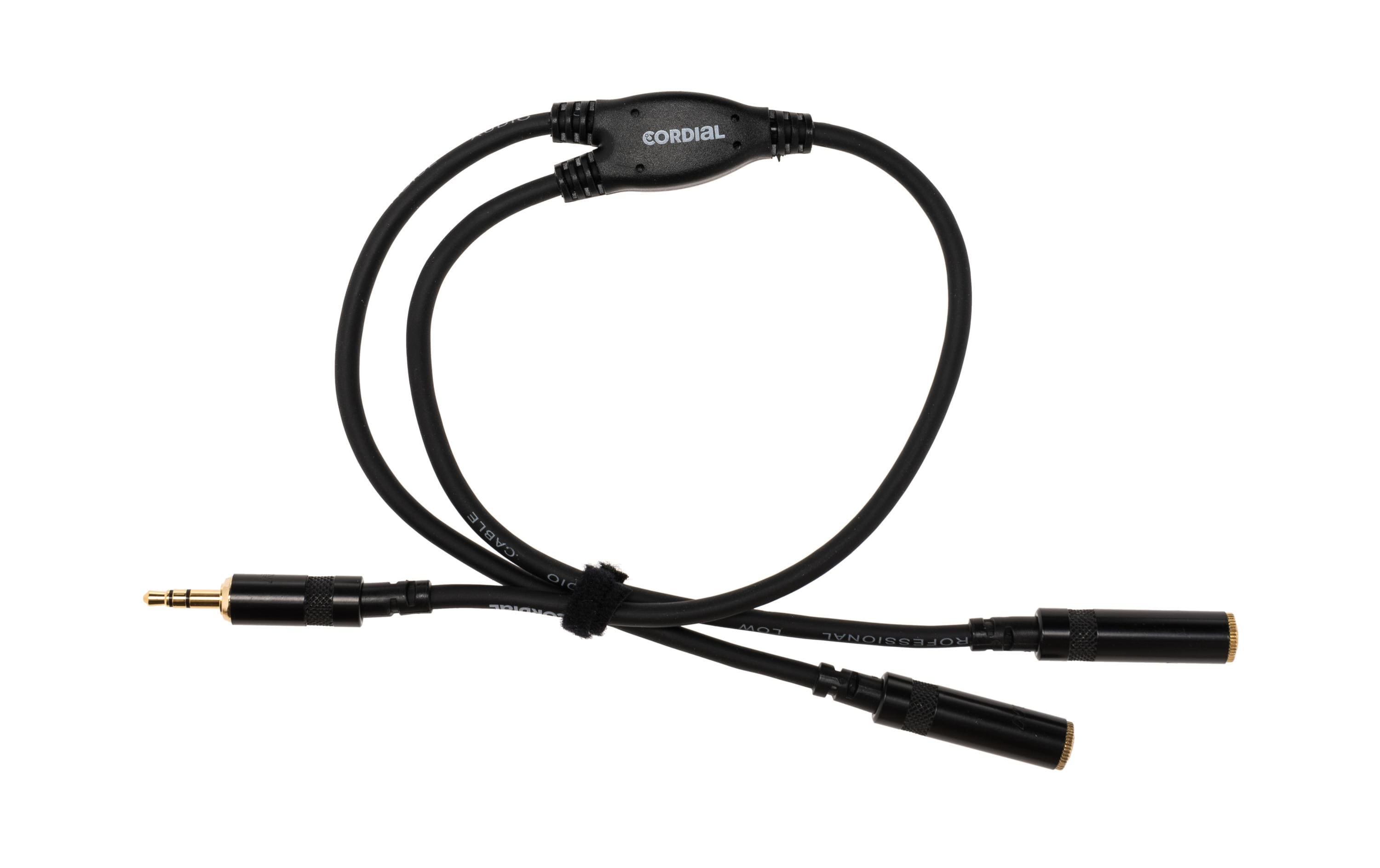 Cordial Audio-Kabel 3.5 mm Klinke - 3.5 mm Klinke 0.3 m