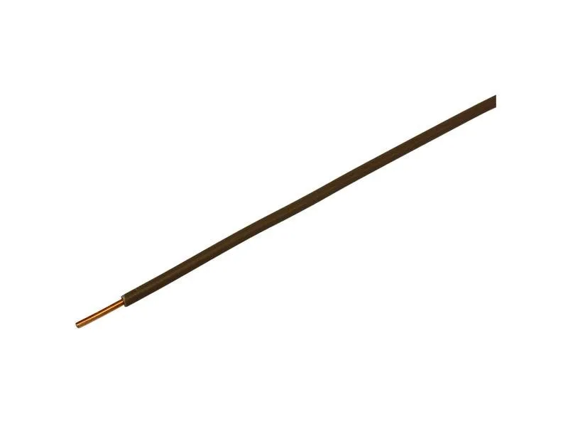 STEFFEN T-Draht 1.5 mm², 100 m Braun