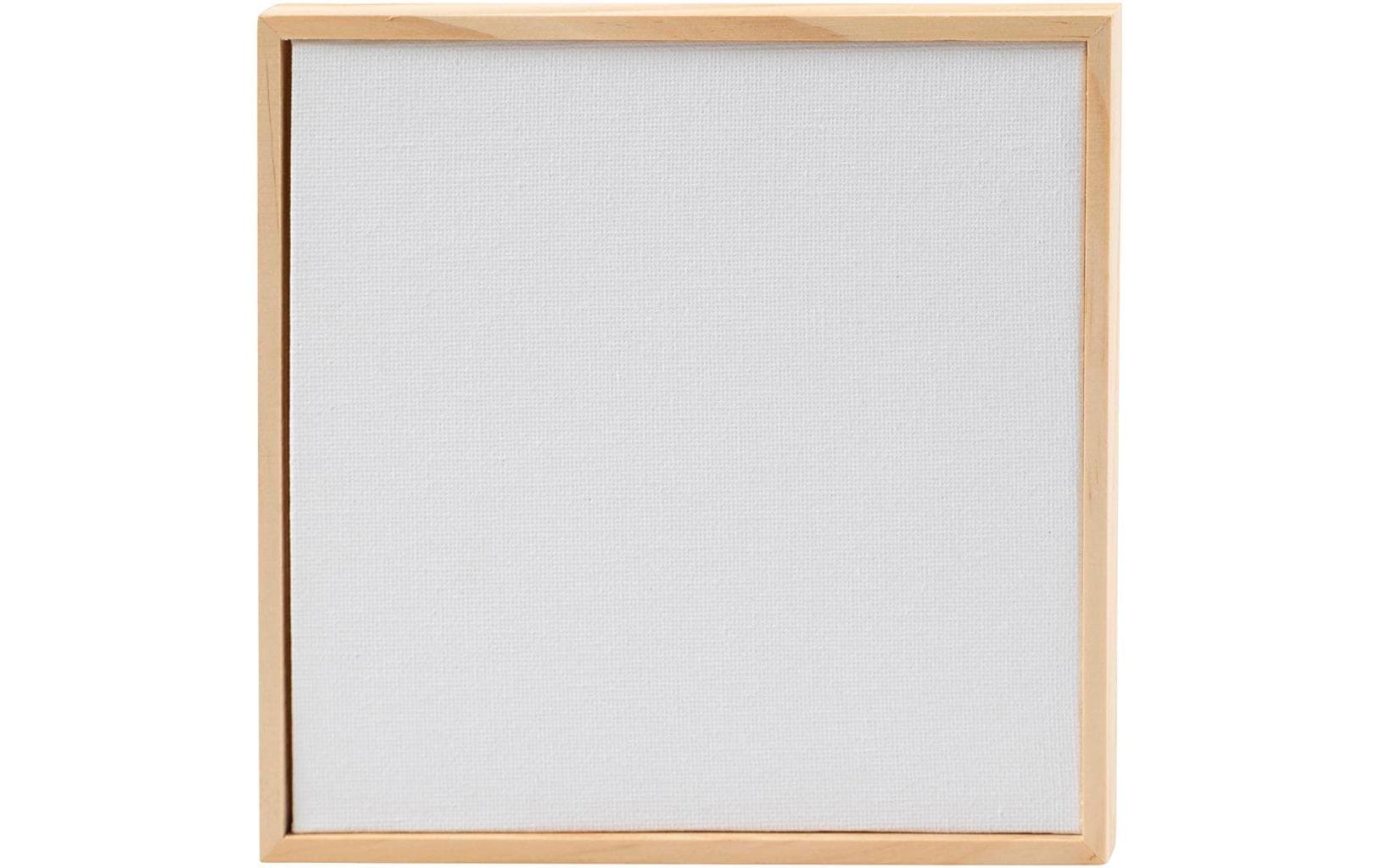 Creativ Company Keilrahmen 15.8 x 15.8 cm, Weiss, 1 Stück