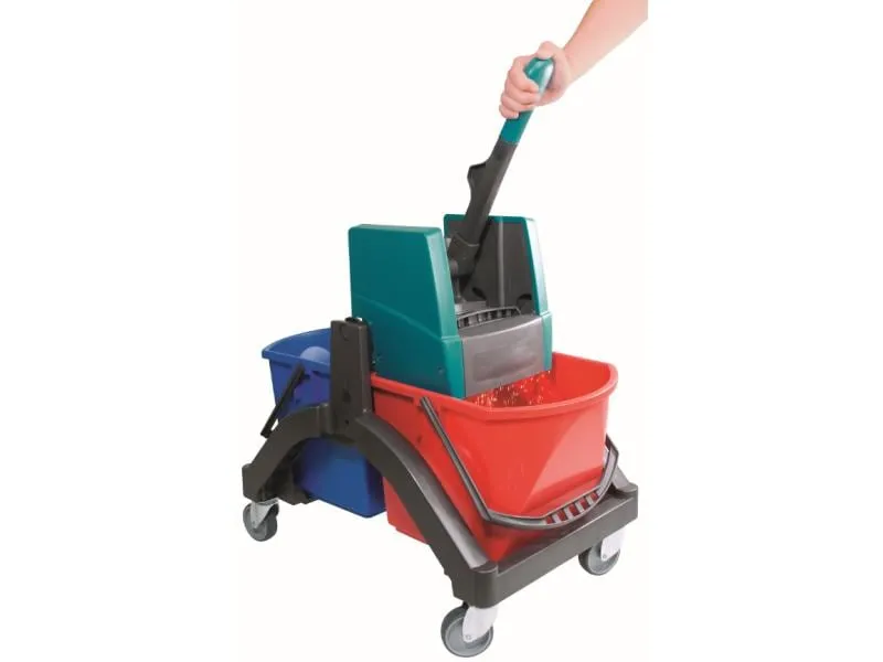 Leifheit Nasswischwagen Professional Duo 17 l, Mehrfarbig Leifheit Nasswischwagen Professional Duo 17 l, Mehrfarbig