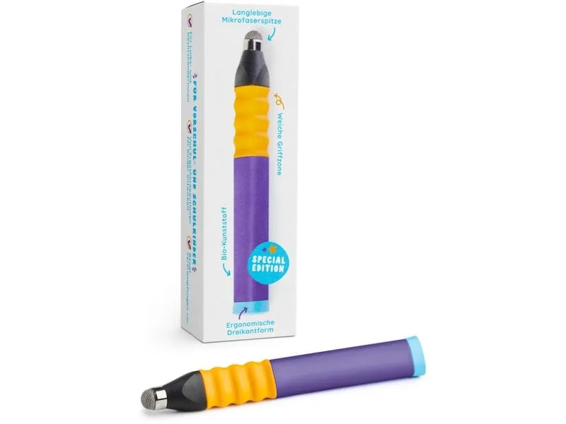 Edurino Ergonomischer Eingabestift -DE- Lila