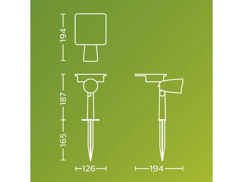 Philips Ashlyn Wand-Spiess Solar 2700K