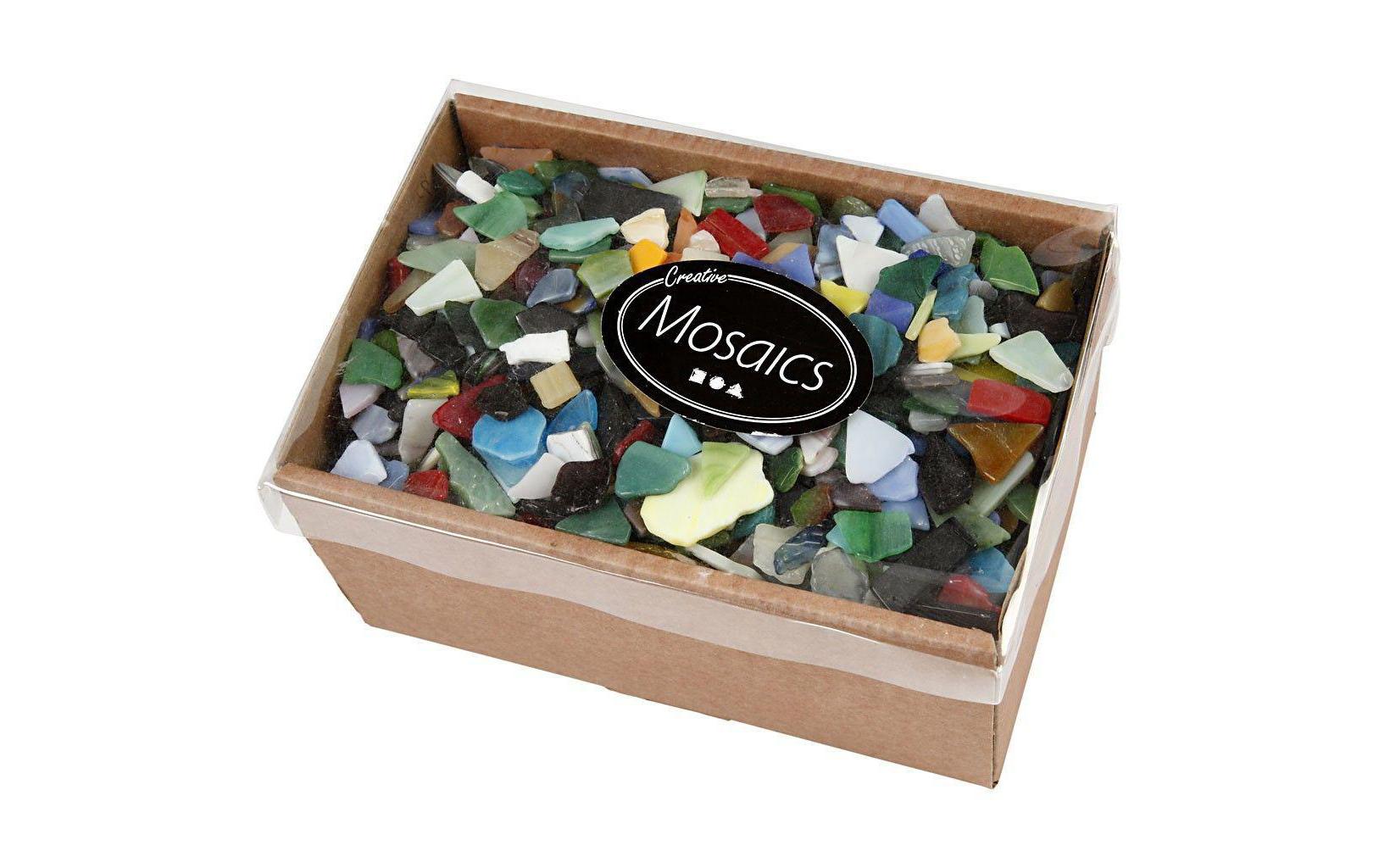 Creativ Company Mosaiksteine 8 - 20 mm 2 kg, sortierte Farben