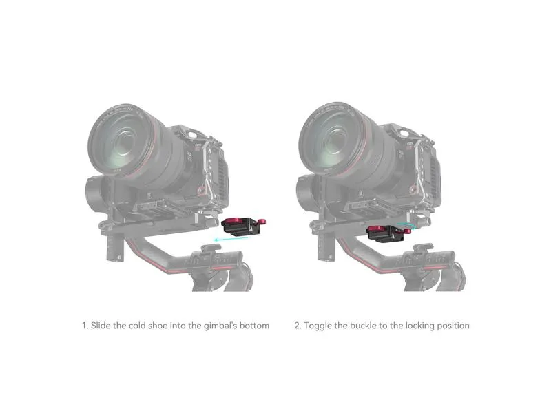 Smallrig V-Mount-Akkuplatte für DJI RS Stabilisatoren Smallrig V-Mount-Akkuplatte für DJI RS Stabilisatoren