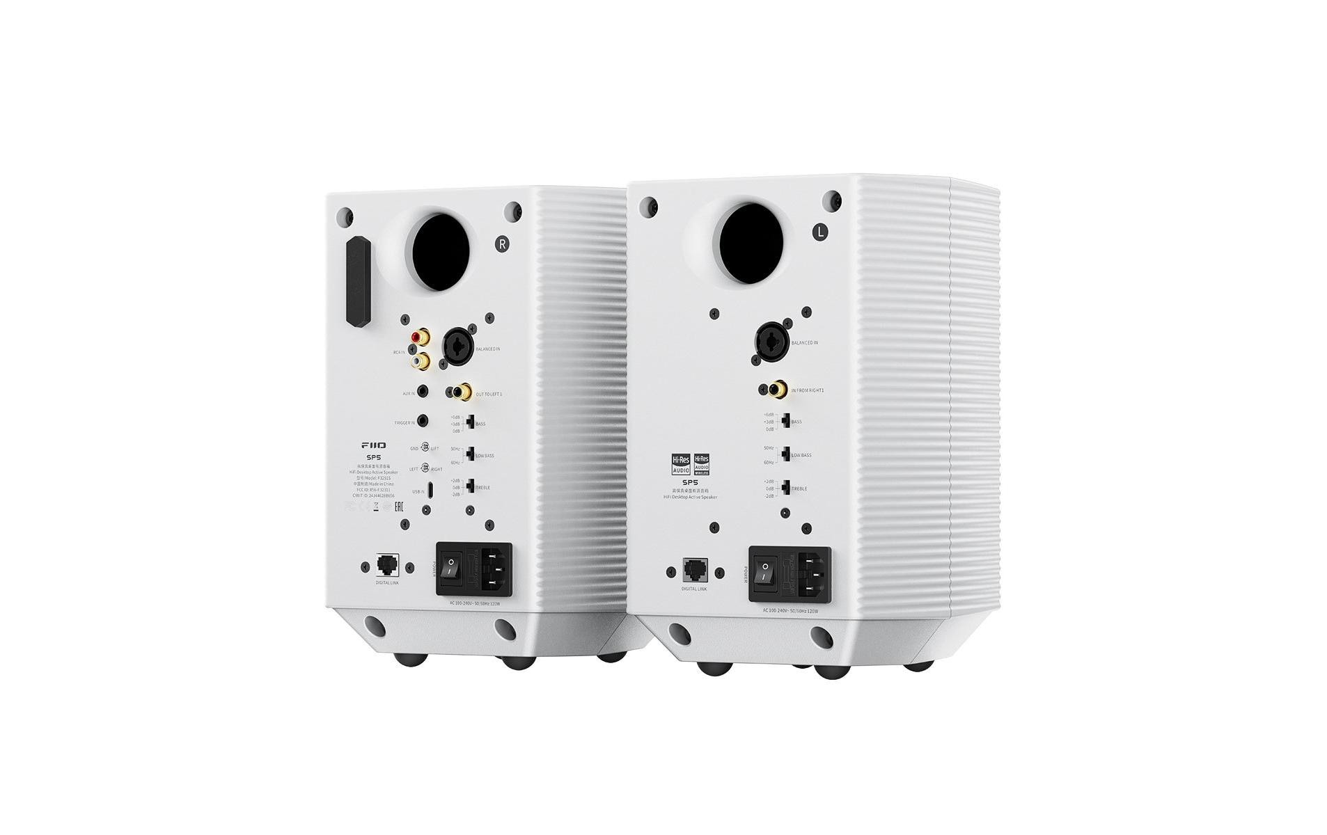 FiiO Regallautsprecher Paar SP5 Weiss