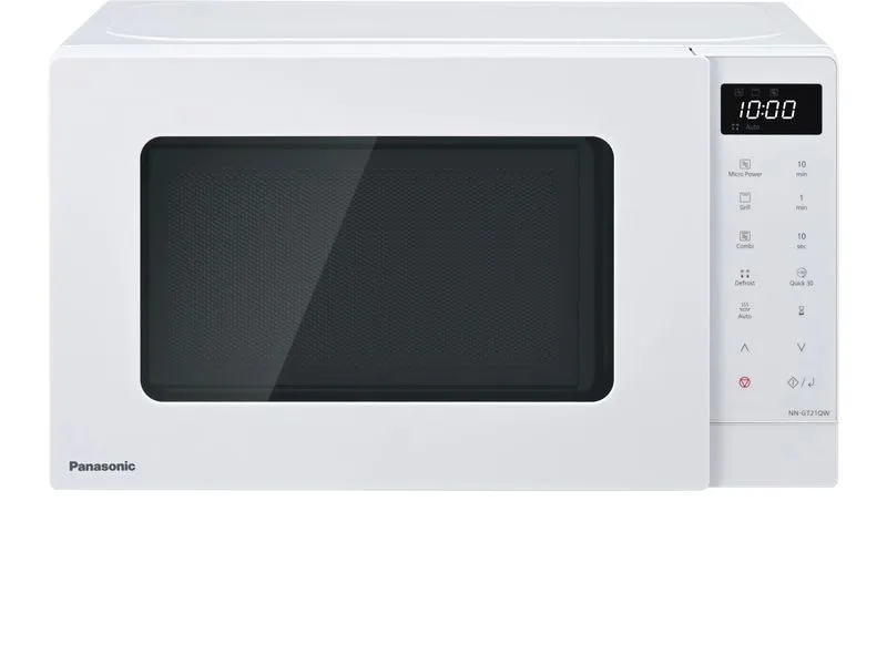 Panasonic Mikrowelle mit Grill NN-GT21QWWPG Weiss Panasonic Mikrowelle mit Grill NN-GT21QWWPG Weiss