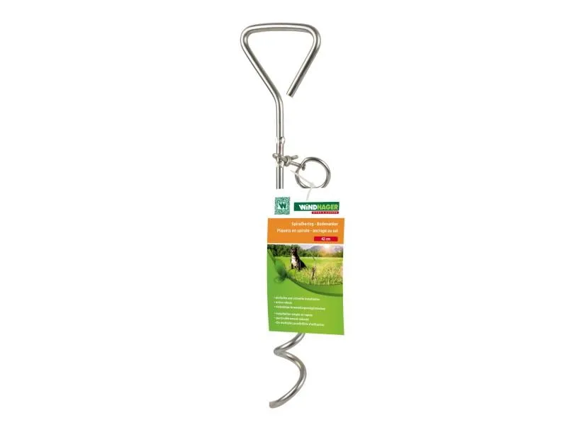Windhager Spiral-Erd-Hering 41 cm, Ø 8 mm Windhager Spiral-Erd-Hering 41 cm, Ø 8 mm