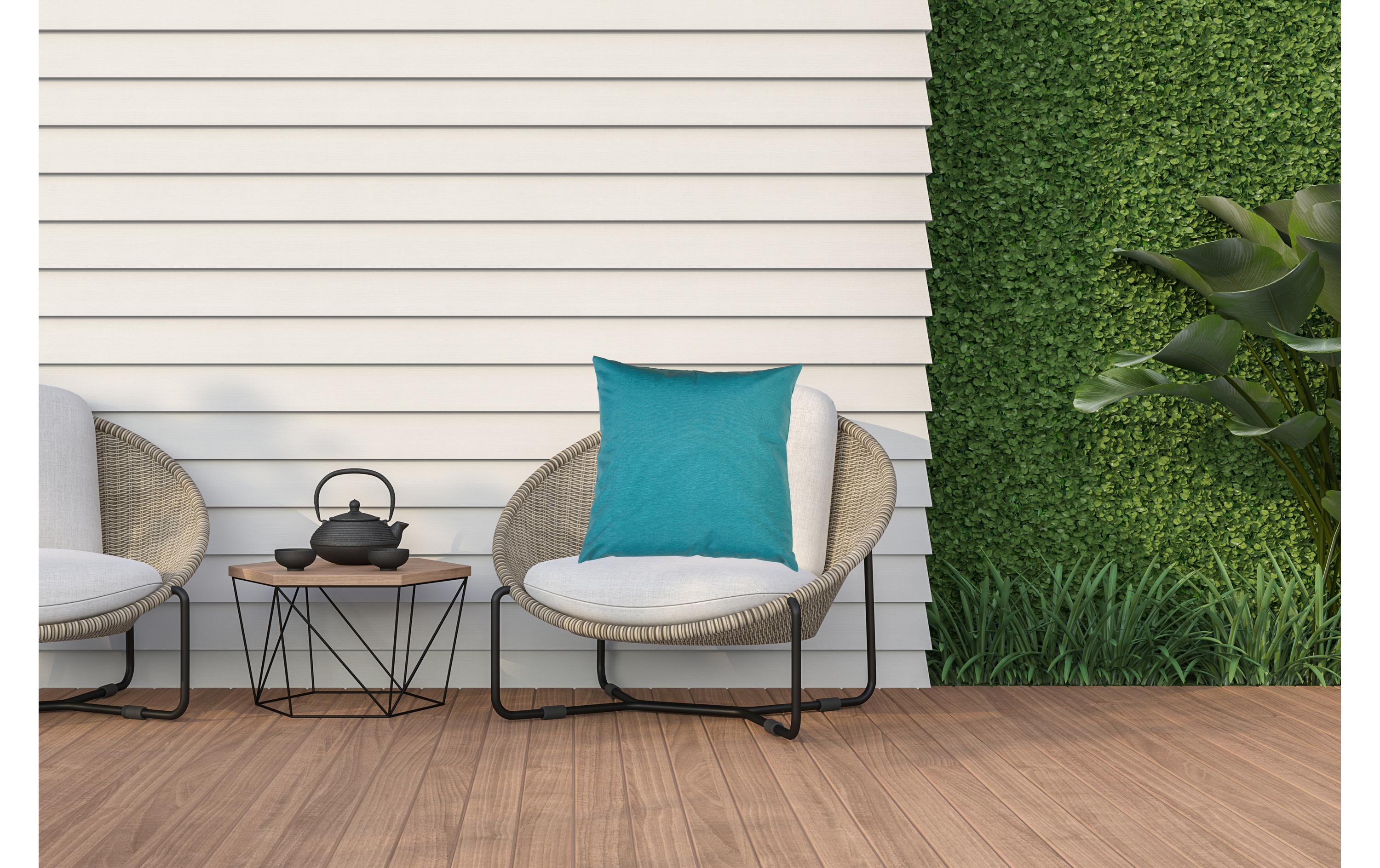 Casa Leon Kissenbezug Lisa Outdoor 40 x 40 cm, Türkis