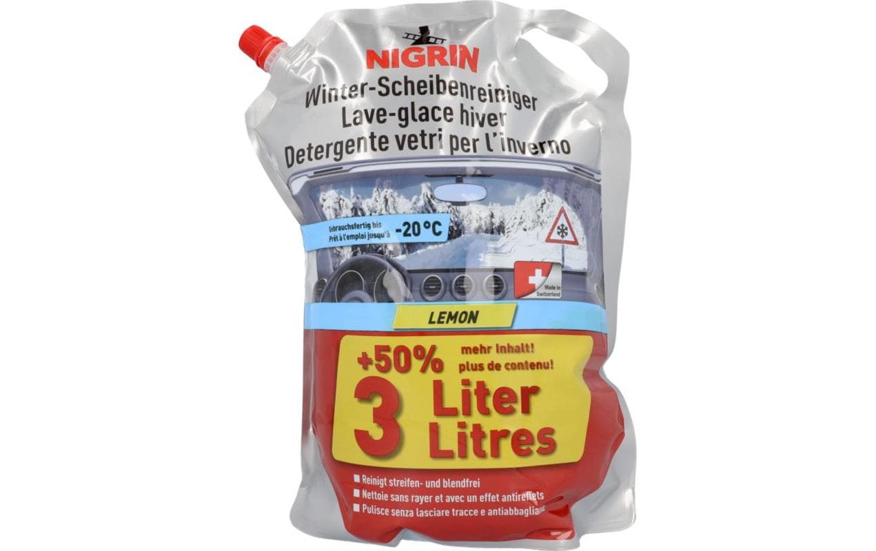 Nigrin Winter-Scheibenreiniger Lemon Air, 3 l Nigrin Winter-Scheibenreiniger Lemon Air, 3 l