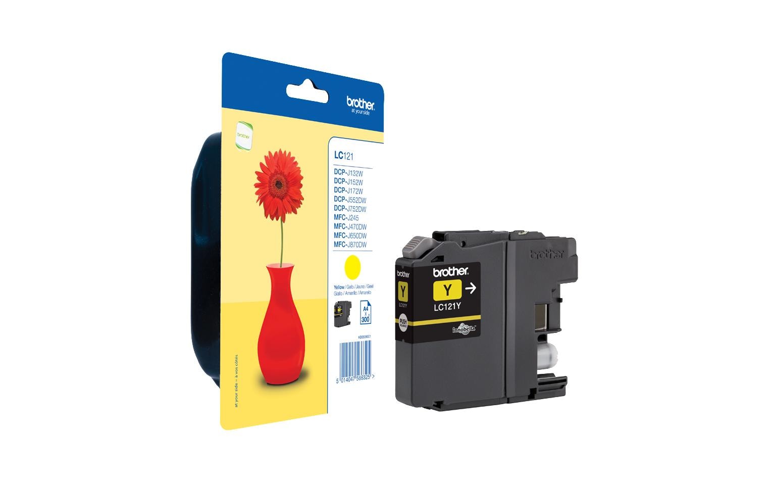 Brother Tinte LC-121Y Yellow