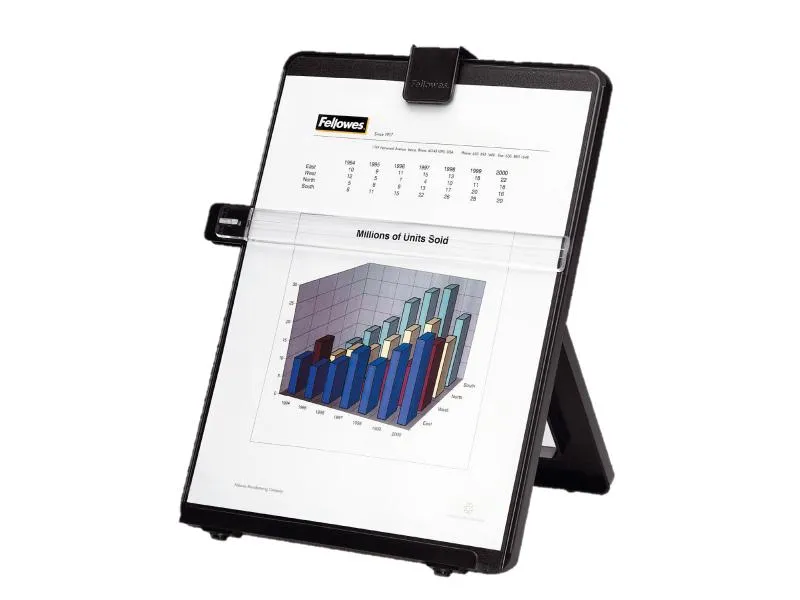Fellowes Dokumentenhalter Workstation A4 Schwarz Fellowes Dokumentenhalter Workstation A4 Schwarz