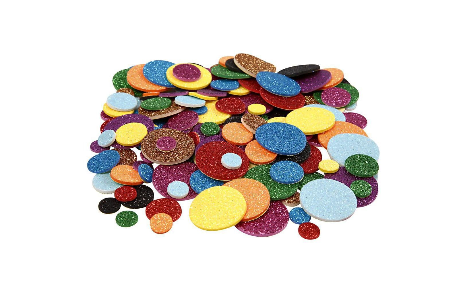 Creativ Company Moosgummi-Stanzteile Kreise 1000 Stück, Mehrfarbig Creativ Company Moosgummi-Stanzteile Kreise 1000 Stück, Mehrfarbig
