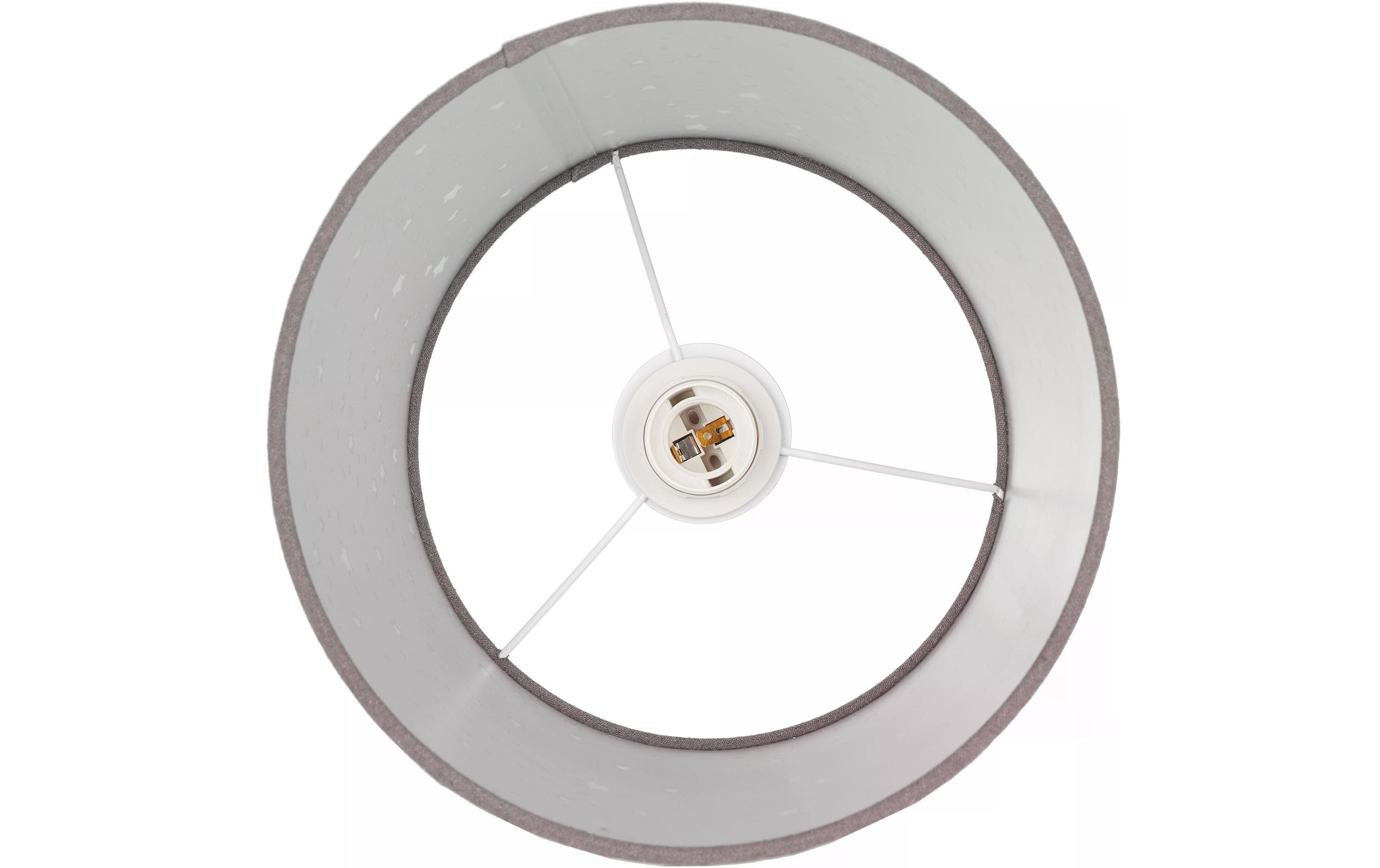 relaxdays Hängelampe Sterne Grau