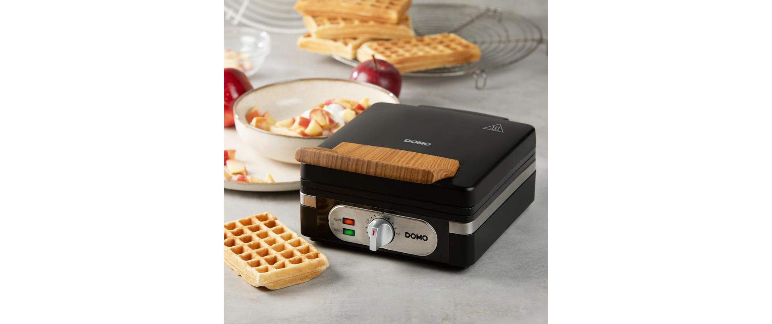Domo Waffeleisen DO9275W , Schwarz