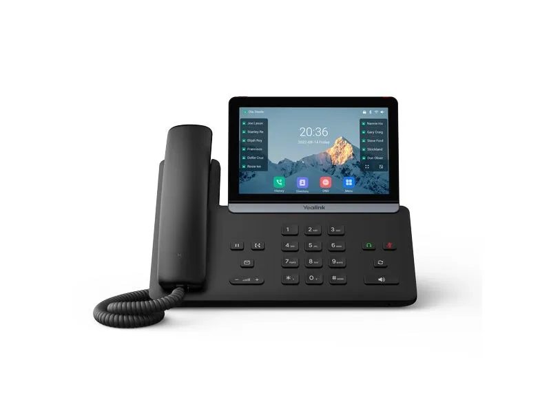 Yealink Tischtelefon SIP-T87W Schwarz Yealink Tischtelefon SIP-T87W Schwarz
