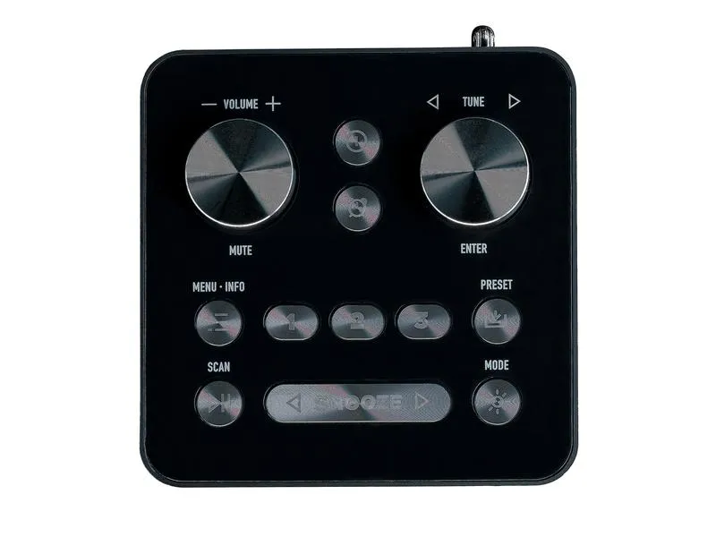 Lenco DAB+ Radio PDR-060WD Schwarz/Weiss Lenco DAB+ Radio PDR-060WD Schwarz/Weiss