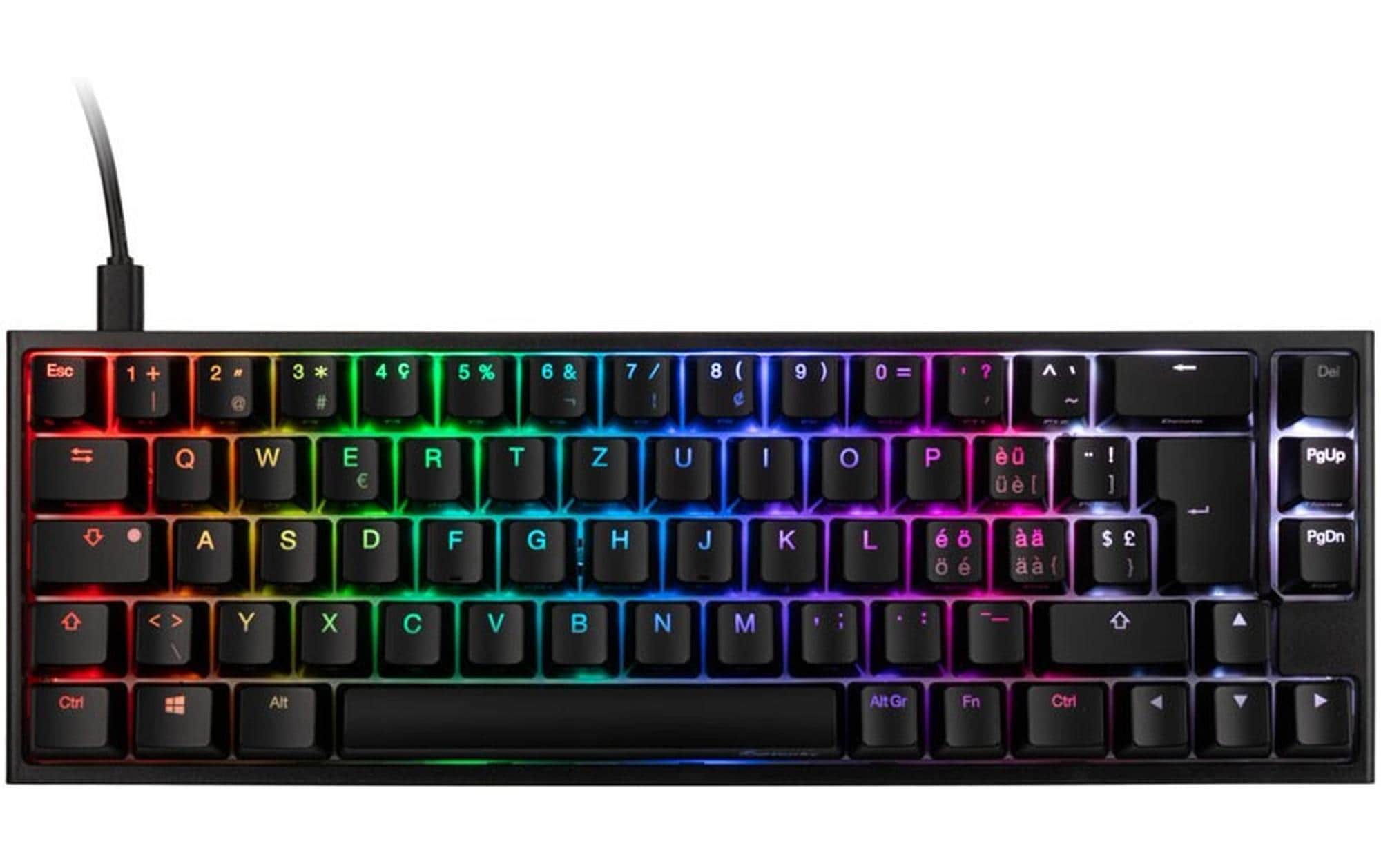 Ducky Gaming-Tastatur ONE 2 SF MX-Black CH-Layout