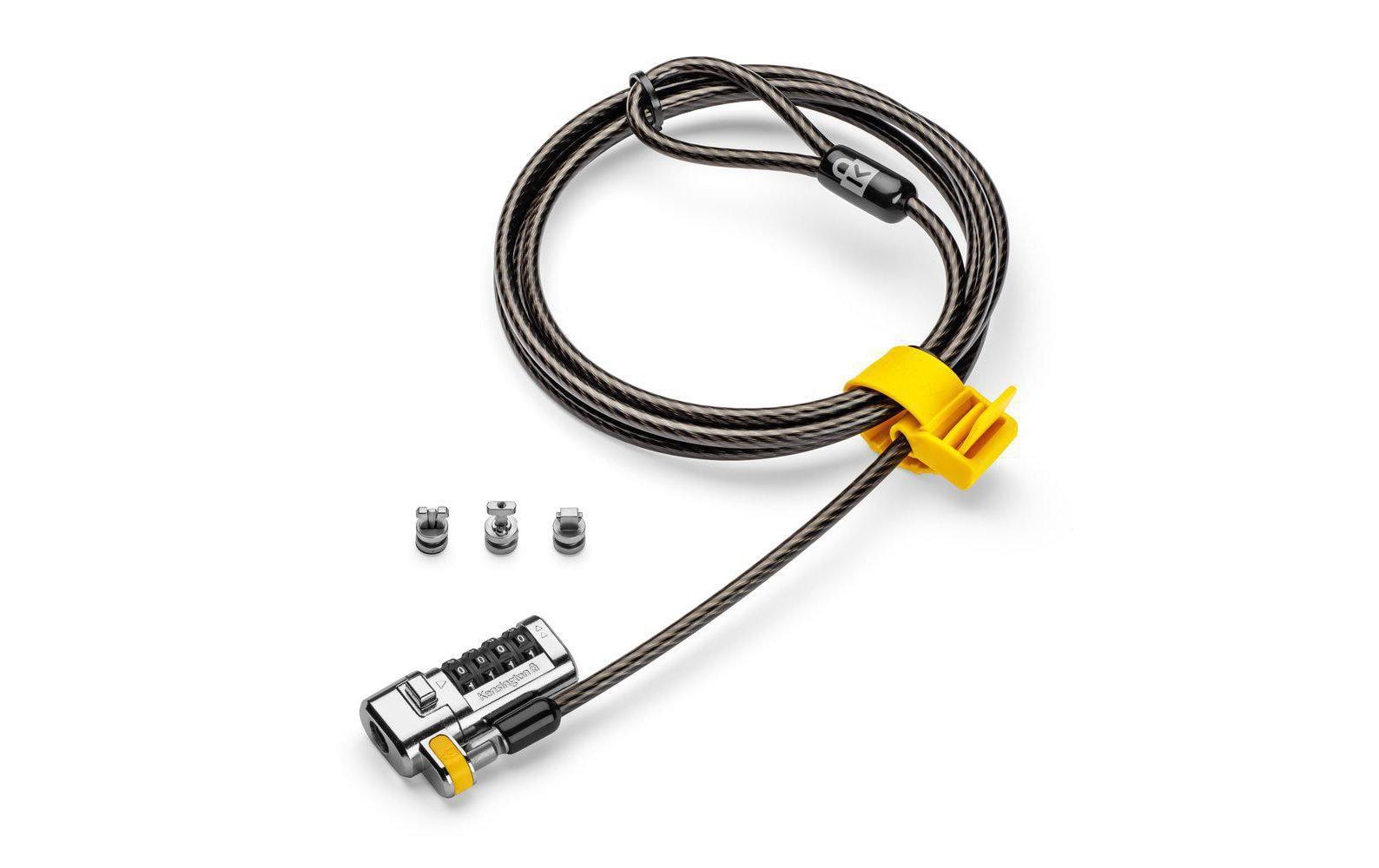 Kensington Sicherheitsschloss ClickSafe 3-in-1 Kombinationsschloss