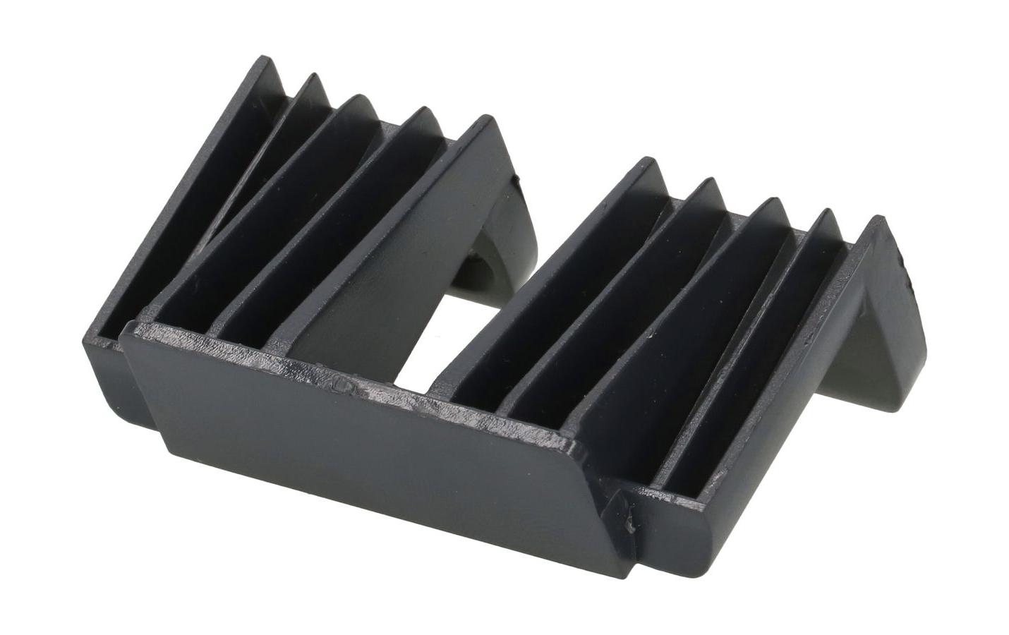 max connect Halterung erhöht, CUBO, Anthrazit 2 Stück