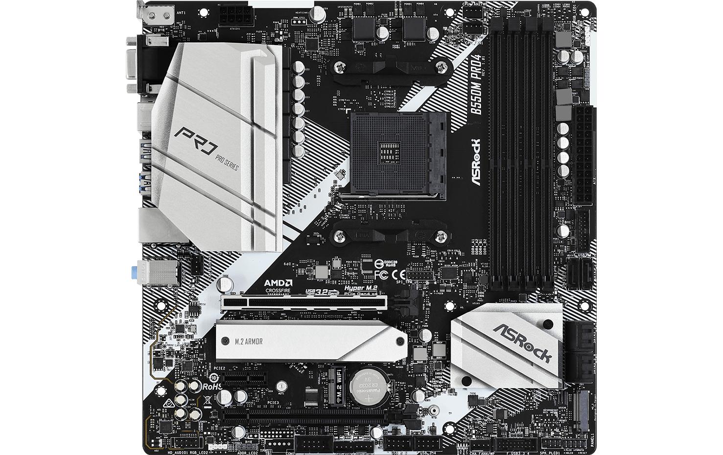 ASRock Mainboard B550M Pro4
