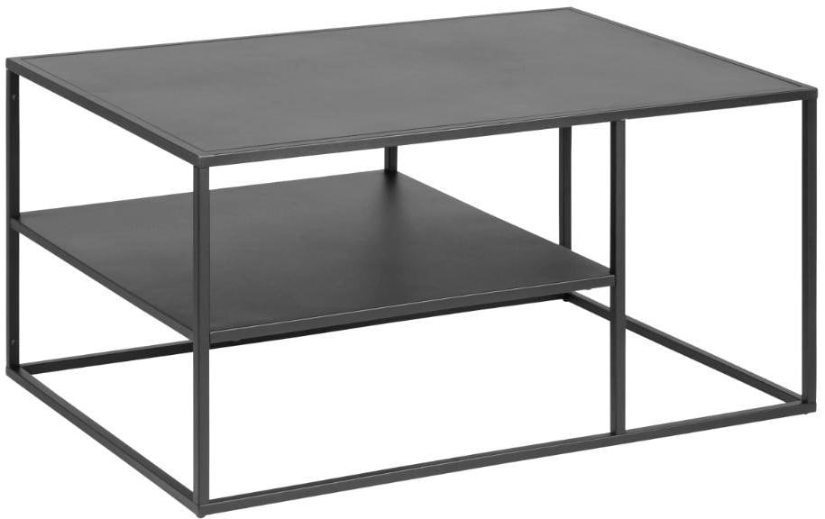 AC Design Couchtisch Newton 90 x 60 x 45 cm, Schwarz