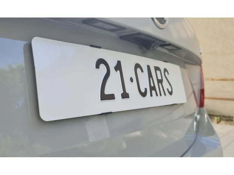 21CARS Kennzeichenhalterset Klick, Langformat, Transparent