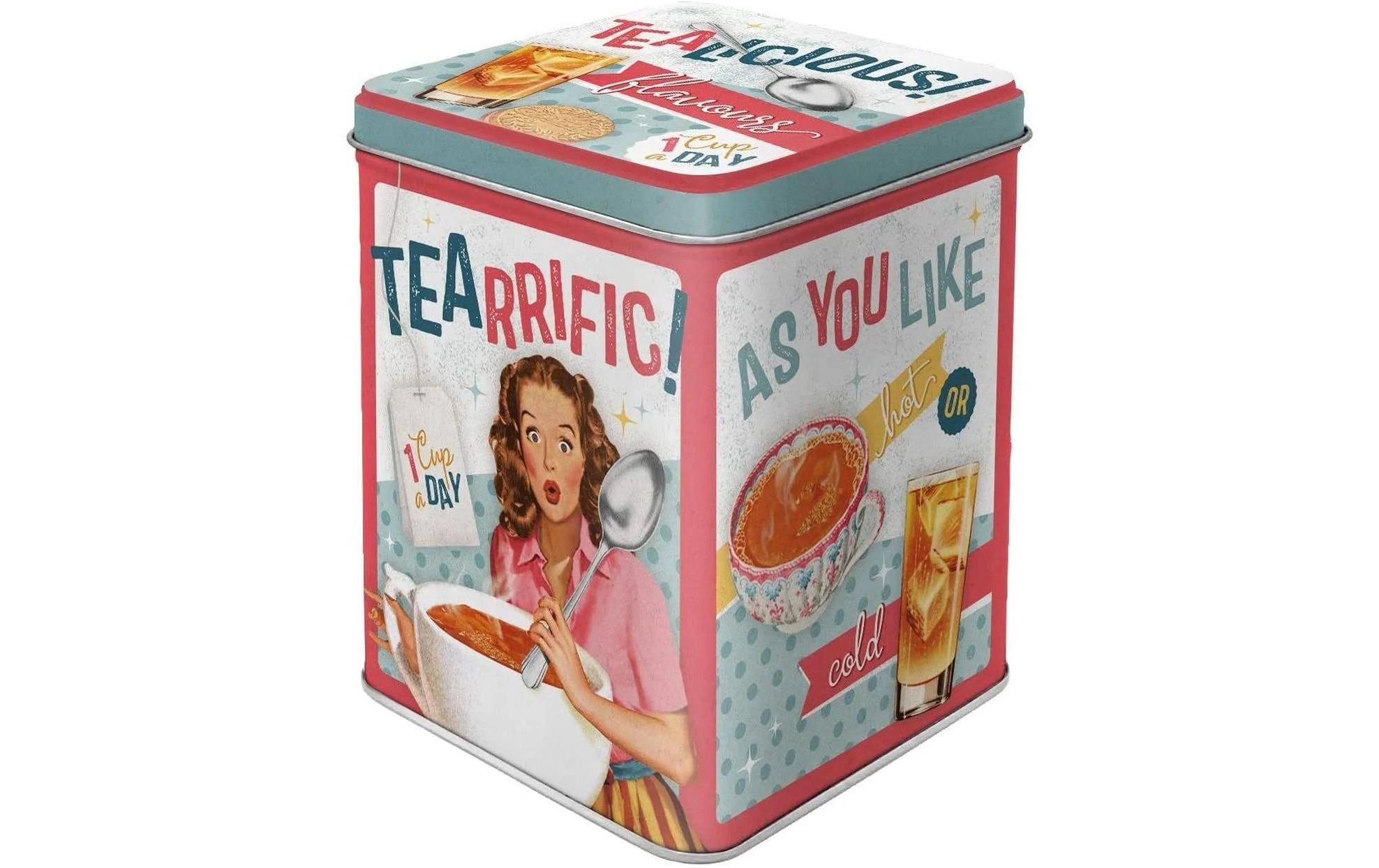 Nostalgic Art Teebeutel-Box Say it 50's Mehrfarbig