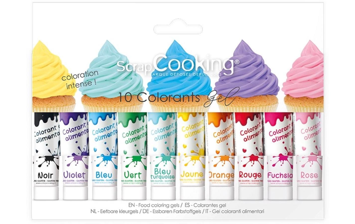 ScrapCooking Lebensmittelfarben-Set Mehrfarbig, 10x 20 g ScrapCooking Lebensmittelfarben-Set Mehrfarbig, 10x 20 g