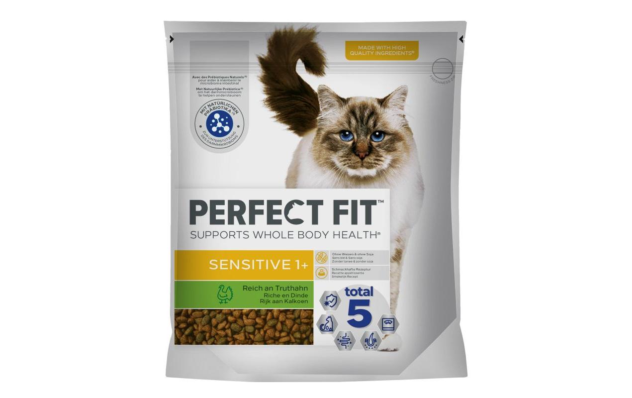 Perfect Fit Trockenfutter Cat Sensitive Truthahn, 1.4 kg Perfect Fit Trockenfutter Cat Sensitive Truthahn, 1.4 kg
