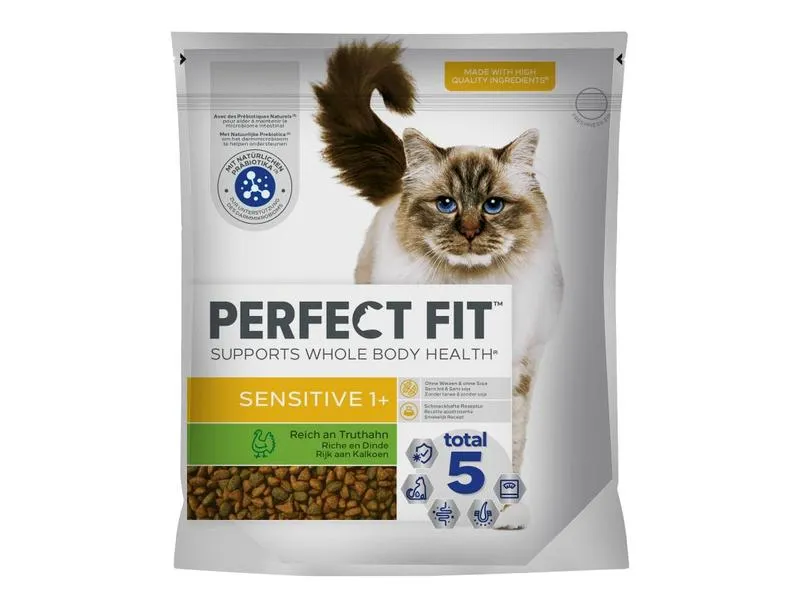 Perfect Fit Trockenfutter Cat Sensitive Truthahn, 1.4 kg Perfect Fit Trockenfutter Cat Sensitive Truthahn, 1.4 kg