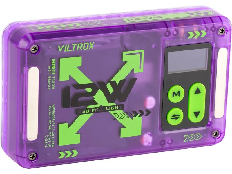 Viltrox Videoleuchte RB-V12 RGB LED Light Panel