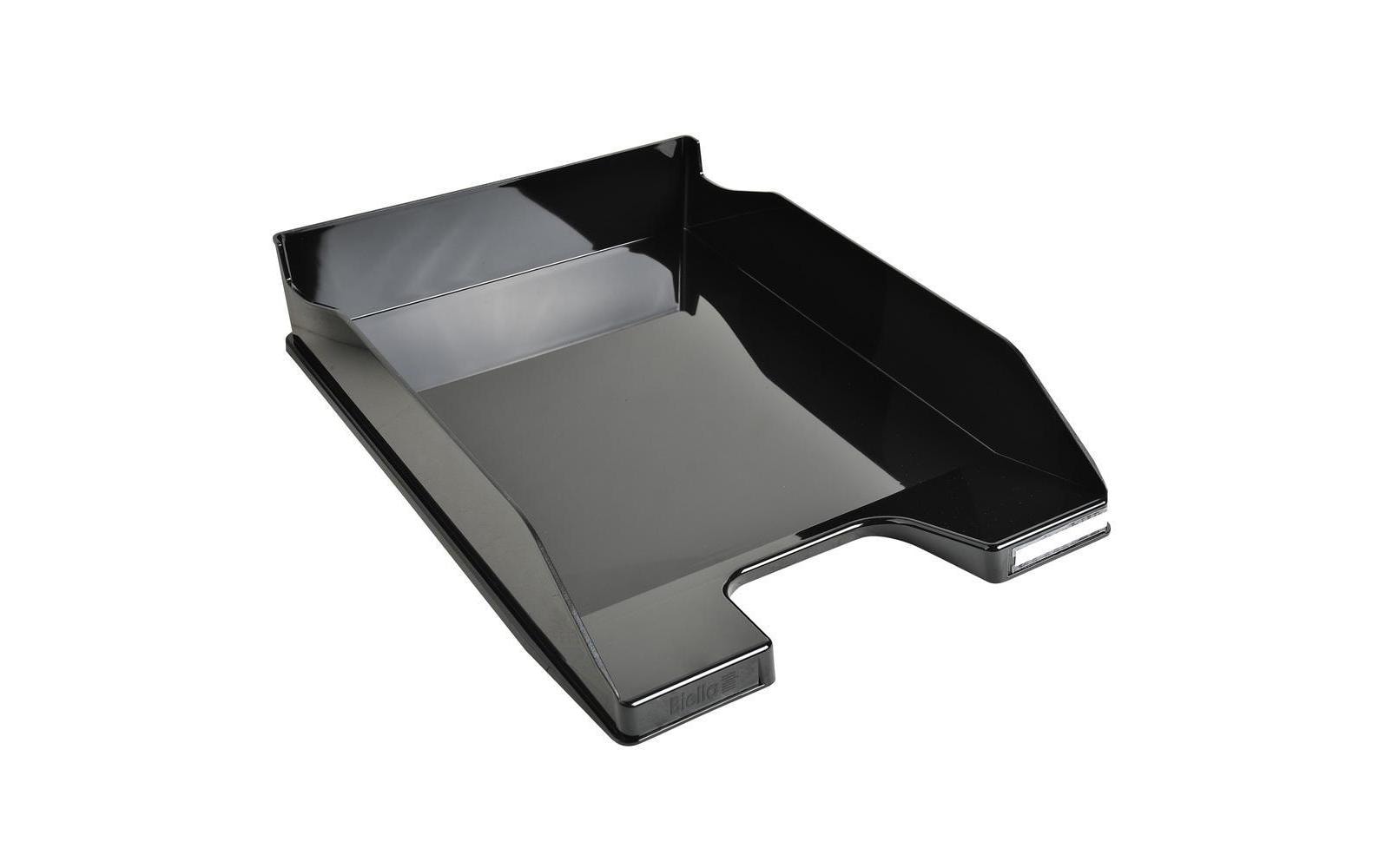 Biella Ablagekorb COMBO-MIDI Schwarz glänzend, 1 Stück