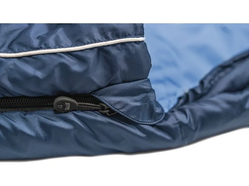 Grüezi Bag Schlafsack Wolle Camp Cotton Comfort 4 °C L 185 cm, Blau Grüezi Bag Schlafsack Wolle Camp Cotton Comfort 4 °C L 185 cm, Blau