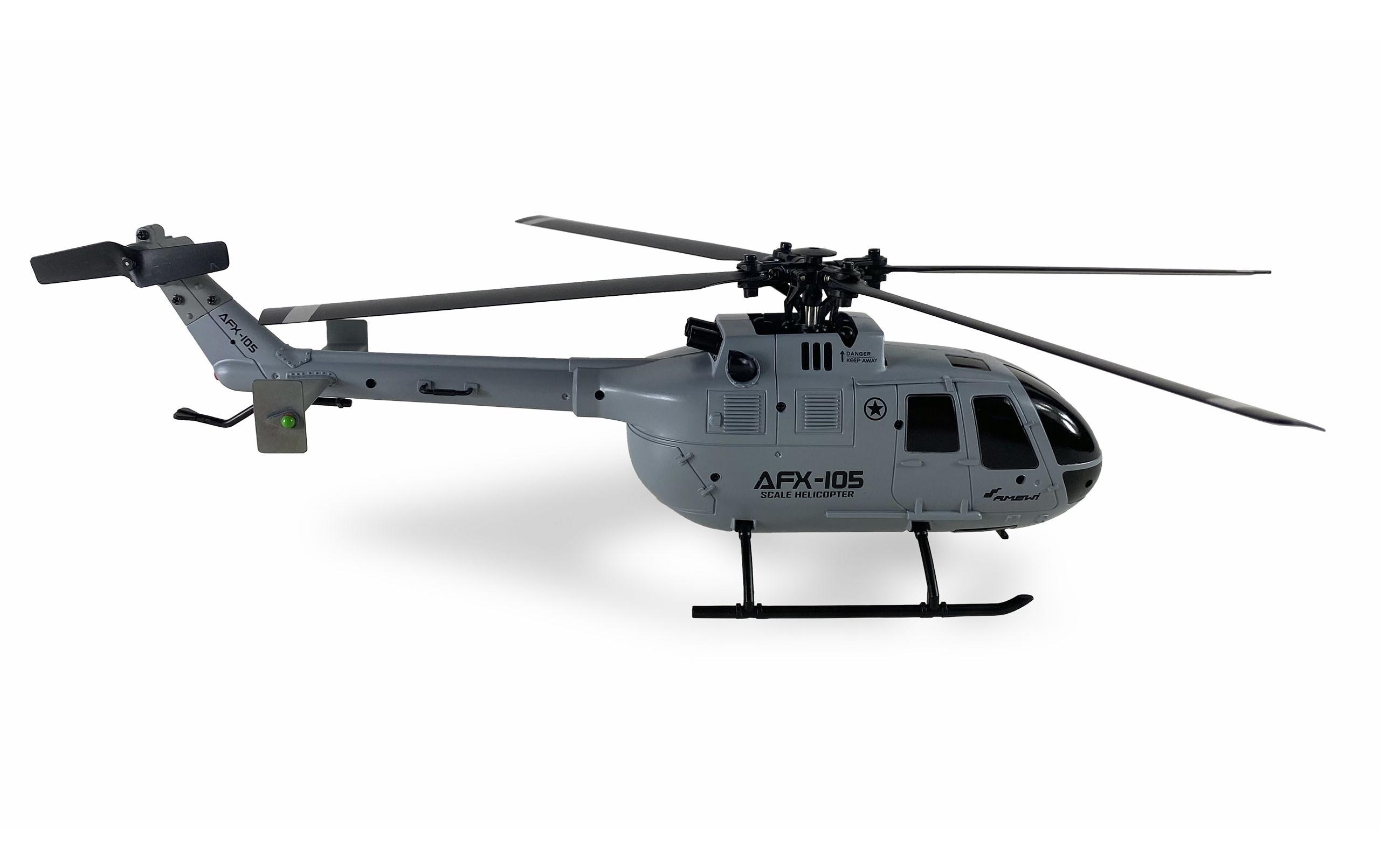 Amewi Helikopter AFX-105 Grau, 4-Kanal RTF
