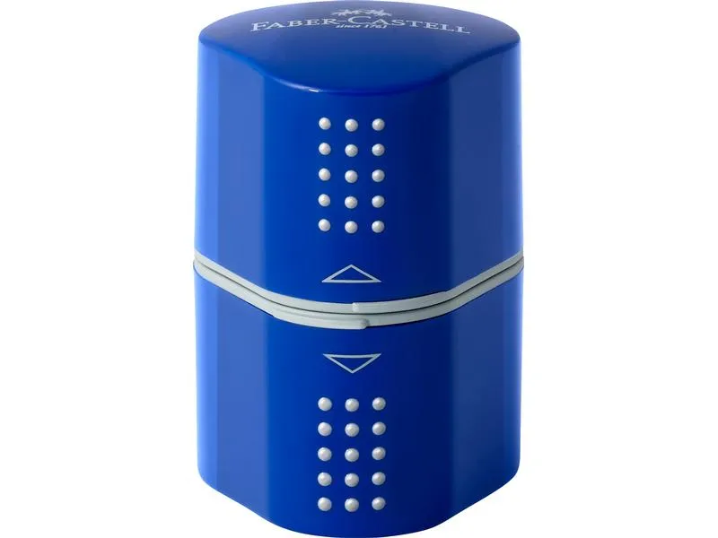 Faber-Castell Spitzer Grip 2001 10 Stück, Brombeere und Blau Faber-Castell Spitzer Grip 2001 10 Stück, Brombeere und Blau