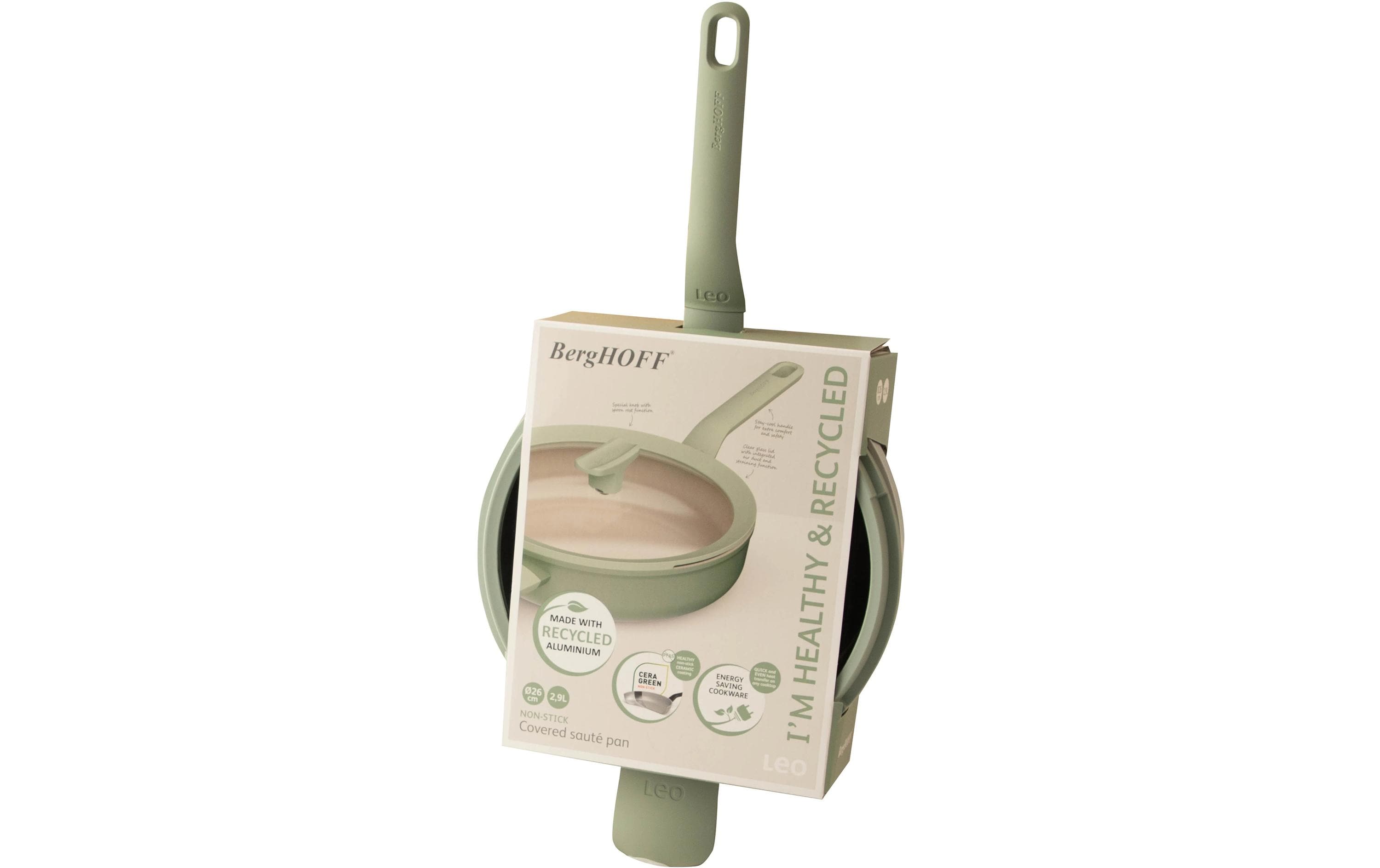 BergHOFF Schmorbratenpfanne Leo Balance 26 cm