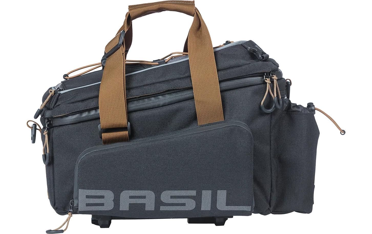 BASIL Gepäckträgertasche Miles XL Pro MIK 9-36 l schwarz