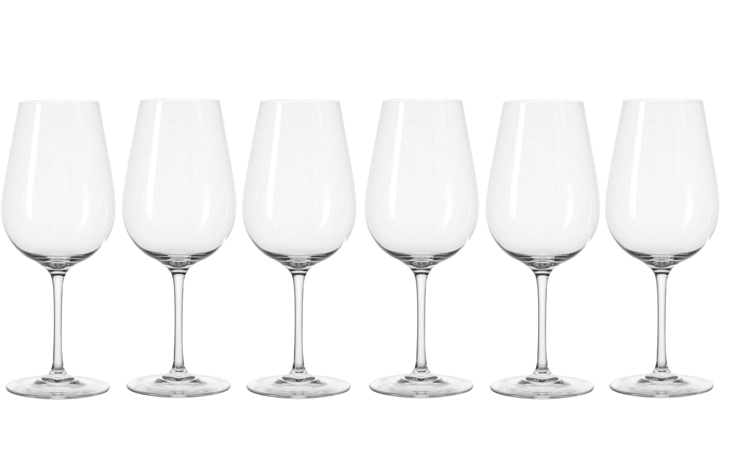 Leonardo Weissweinglas Tivoli 450 ml, 6 Stück, Transparent