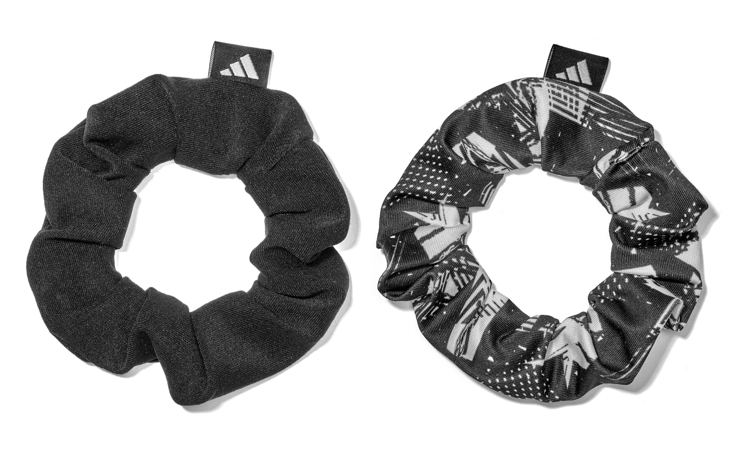 adidas Hair Scrunchies Schwarz und Weiss adidas Hair Scrunchies Schwarz und Weiss