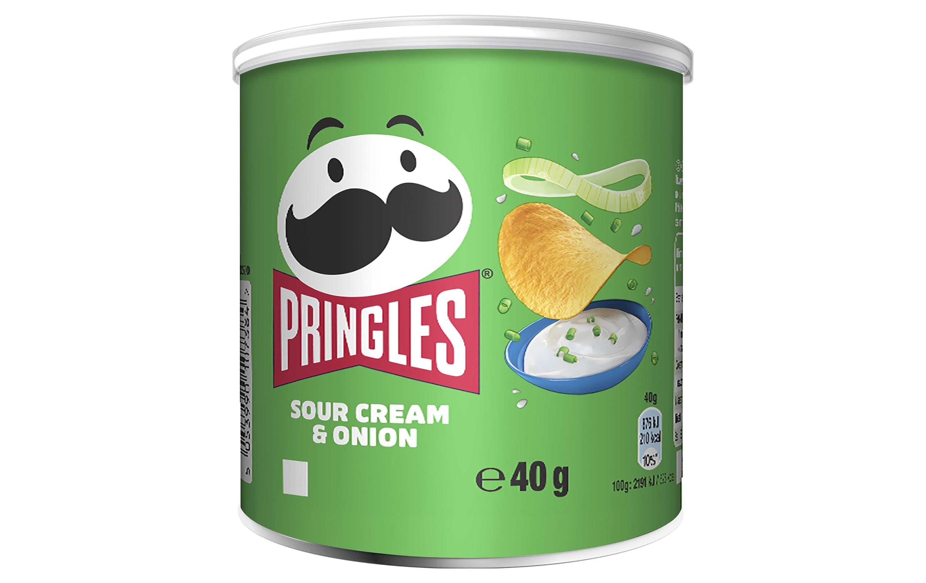 Pringles Chips Sour Cream & Onion 12 x 40 g