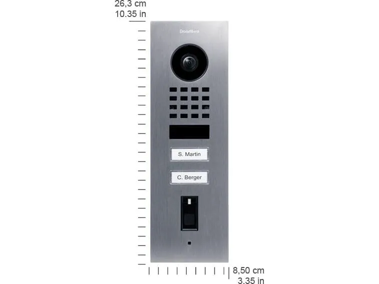 Doorbird Fingerprint 50 IP Video Türsprechanlage , Unterputz Doorbird Fingerprint 50 IP Video Türsprechanlage , Unterputz