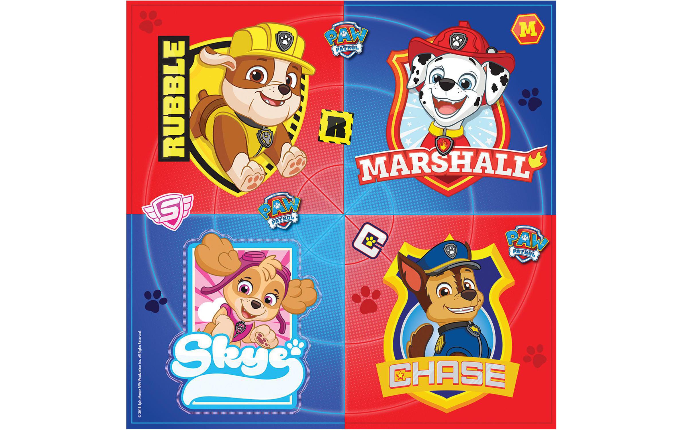 Amscan Papierservietten Paw Patrol 33 cm x 33 cm, 16 Stück