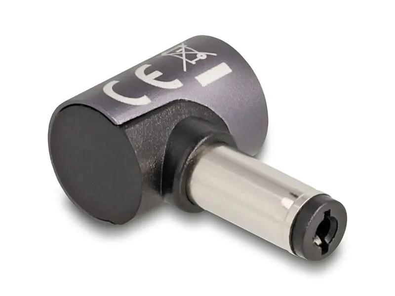 Delock Adapter 5.5 x 2.1 mm Stecker zu magnetischem 8 Pin Konnektor Delock Adapter 5.5 x 2.1 mm Stecker zu magnetischem 8 Pin Konnektor