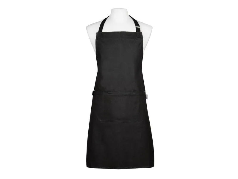 Ladelle Küchenschürze Lennox 69 x 90 cm, Schwarz Ladelle Küchenschürze Lennox 69 x 90 cm, Schwarz