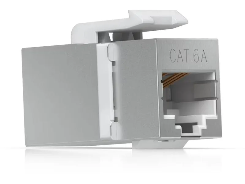 Ubiquiti Cat6A Keystone Coupler, 12-Pack