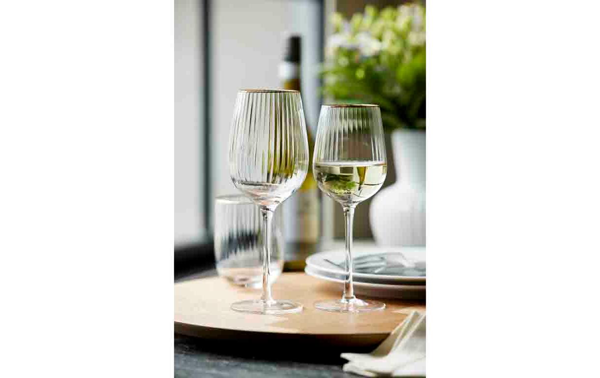 Lyngby Rotweinglas Palermo Gold 4 Stück, 40 cl