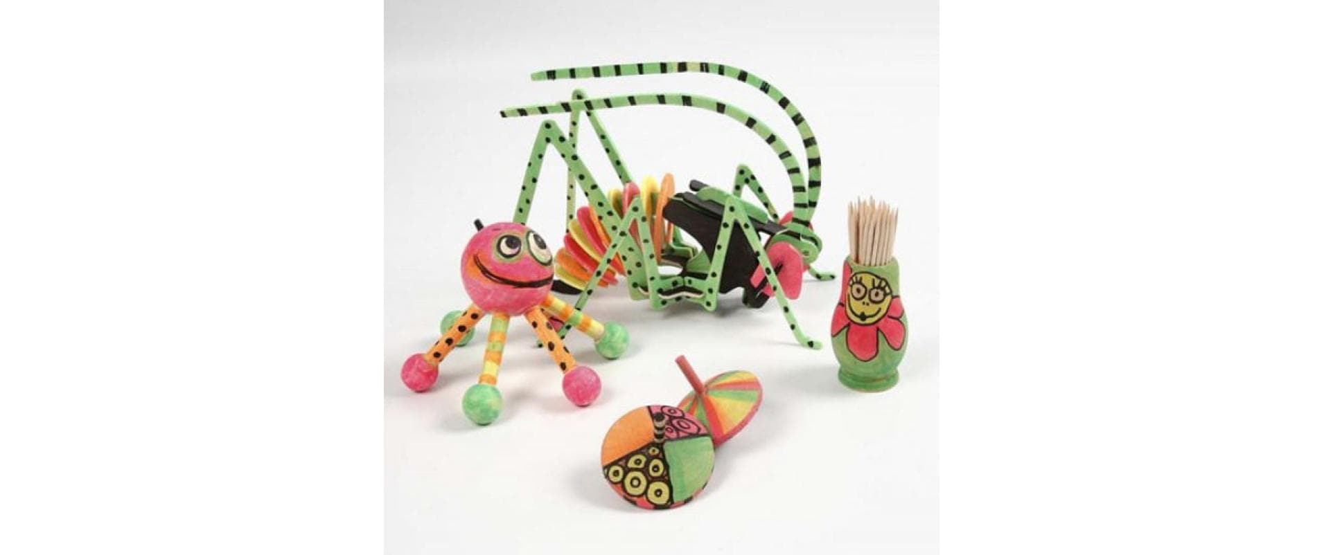 Creativ Company Holzartikel 13 cm Massagespinne